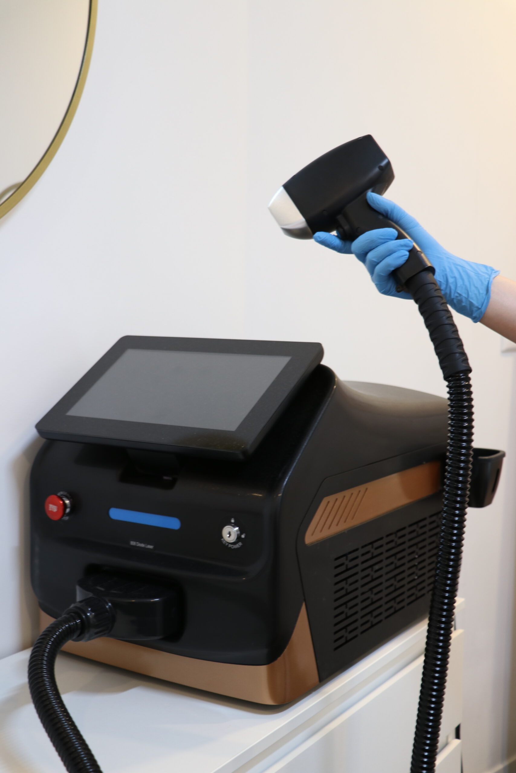 Diode laser voor permanent ontharen